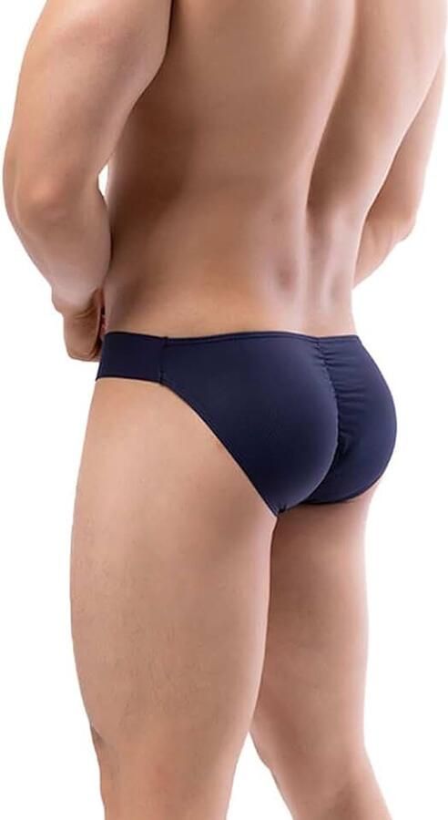 Code Bikinislip voor heren zacht ademend bulgezakje ondergoed micromesh slipje scrunch butt onderbroek Elastische tailleband vochtafvoerend weefsel koel huidgevoel voor training dagelijks gebruik en warme dagen