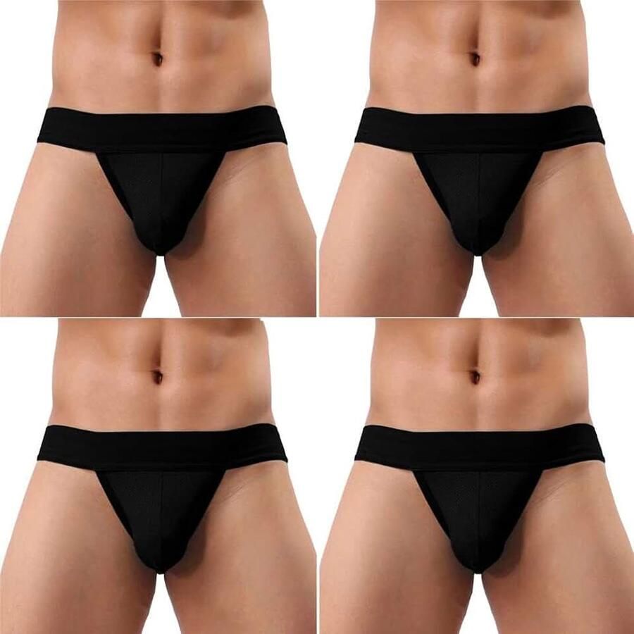 Code Heren Micro Mesh Stretch Bikini Slips Pouch Ondergoed