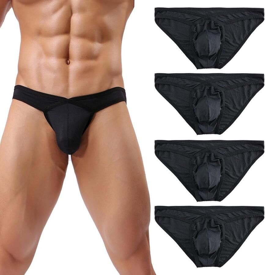 Code herenslip tanga sexy ademend set van