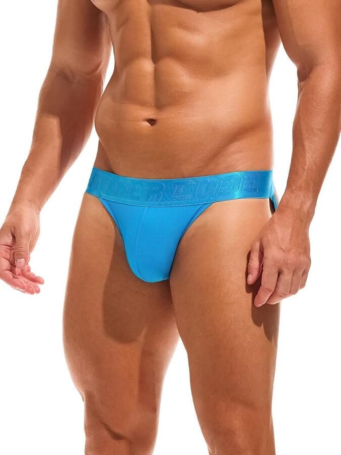 Code Jock Bandjes voor Mannen Zachte Mesh Atletische Supporters Heren Workout Jockstrap Thong Ondergoed