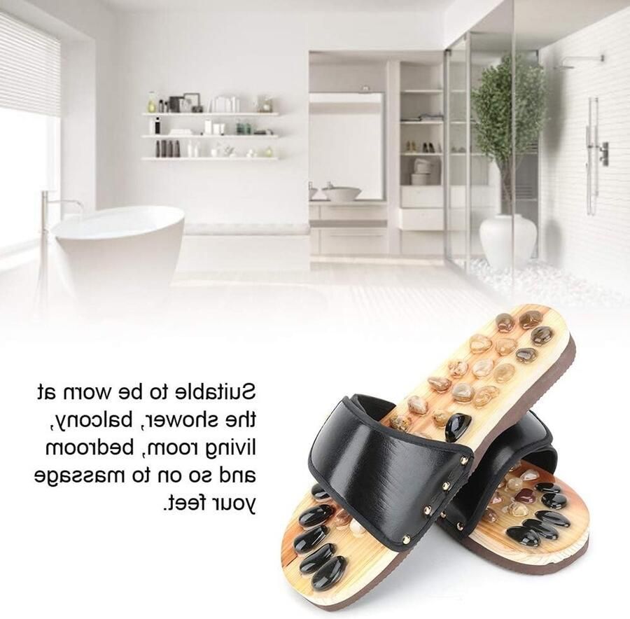 Comfortabele Acupunctuur Sandalen voor Voetmassage Reflexologie en Ontspanning