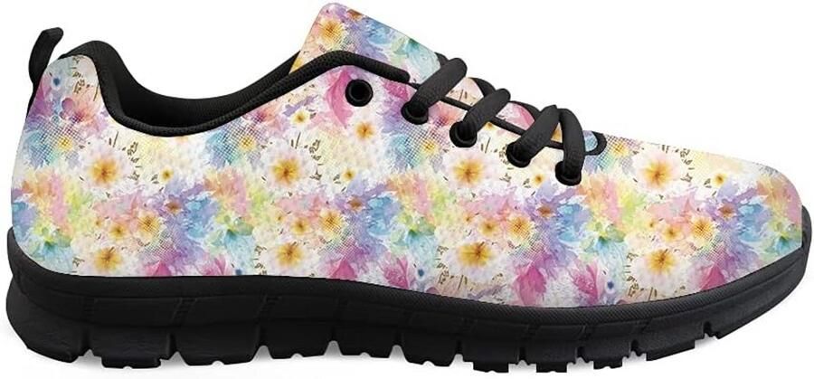 Comfortabele Ademende Dames Sneakers voor Wandelen en Sport