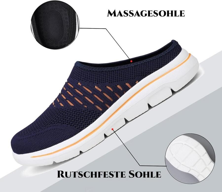 Comfortabele Ade de Instapsloffen voor en Lichtgewicht Pantoffels voor Binnen en Buiten