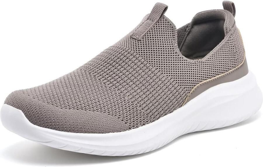 Comfortabele Ademende Mesh Slip-On Sneakers voor Dames Lichte Wandelschoenen