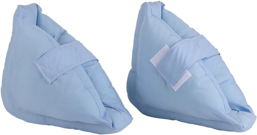Ondersteuning voor enkels en hielen antidecubitus slippers met kussen bescherming voor ouderen en voetbedekking in lichtblauw - Foto 1
