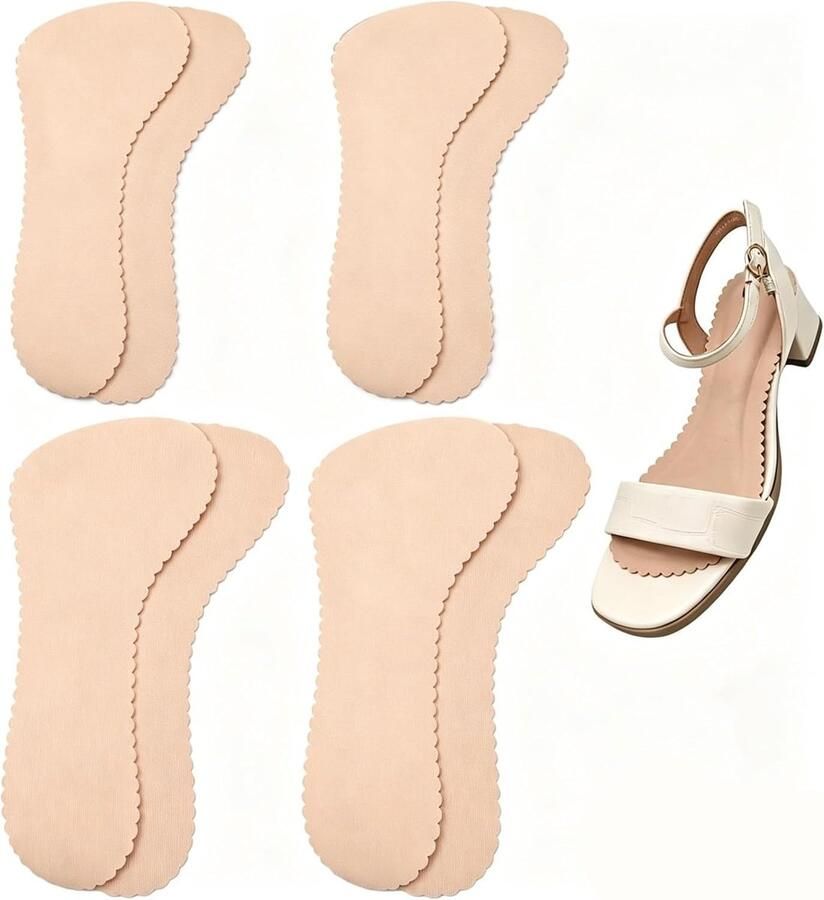 Comfortabele antislip inlegzolen voor dames ademend en absorberend ideaal voor hoge hakken sandalen en sneakers perfect voor de zomer