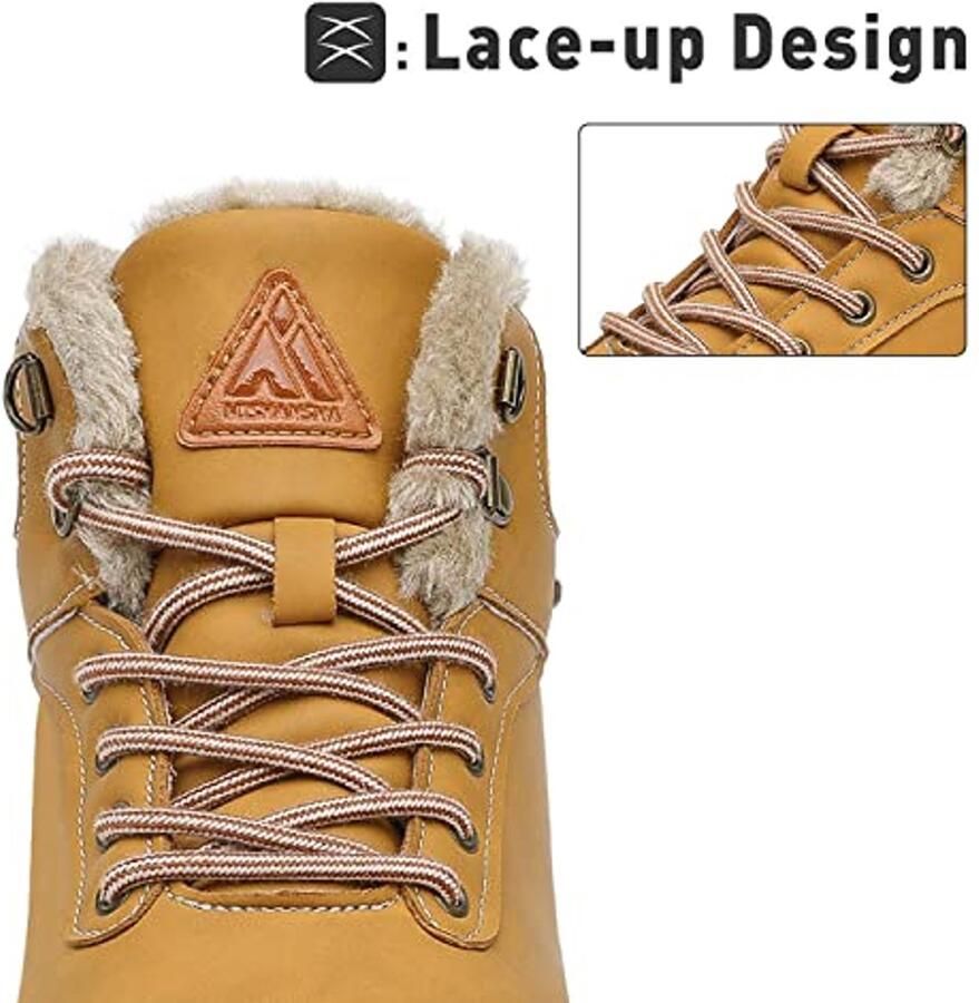 Comfortabele Antislip Winterschoenen voor en Warm Gevoerde Winterlaarzen