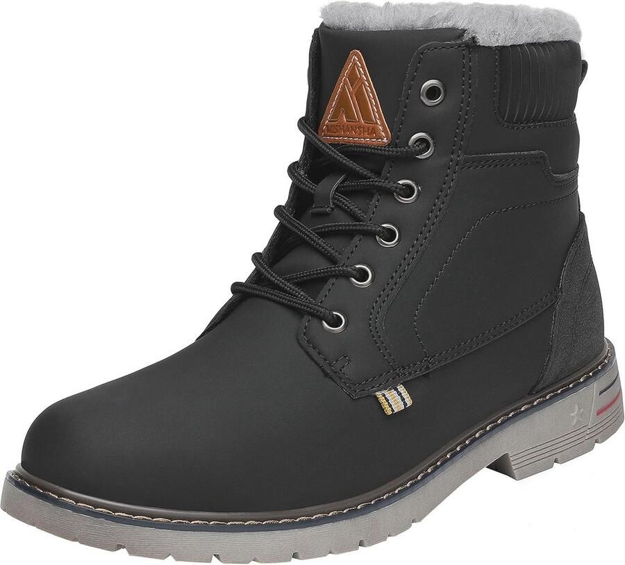 Comfortabele Antislip Winterschoenen voor en Warm Gevoerde Winterlaarzen van