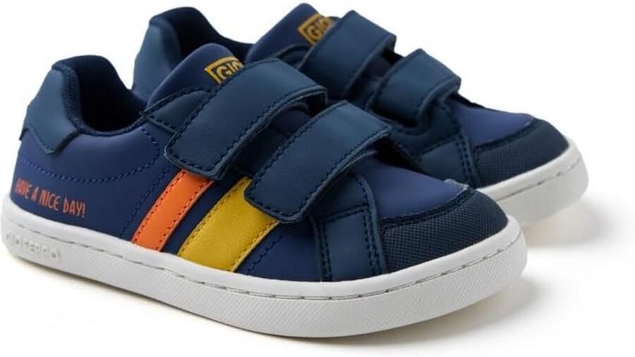 Comfortabele Baby Jongens Sneakers met Flexibele Zool en Klittenbandsluiting