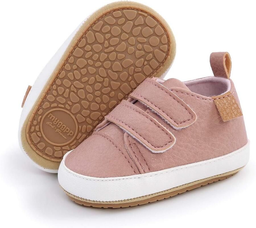 Comfortabele Baby Sneakers met Flexibele Antislipzool voor en