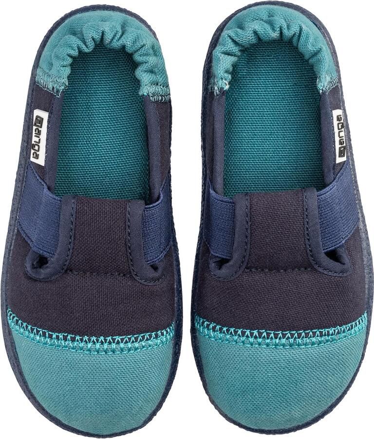 Merkloze Kinderpantoffels Blauw