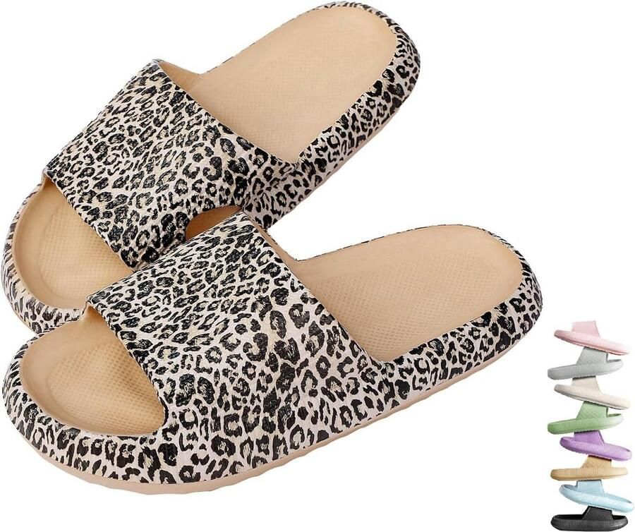 Comfortabele Badslippers en Sandalen met Dubbele Gesp Anti-slip en Zacht Voetbed t m