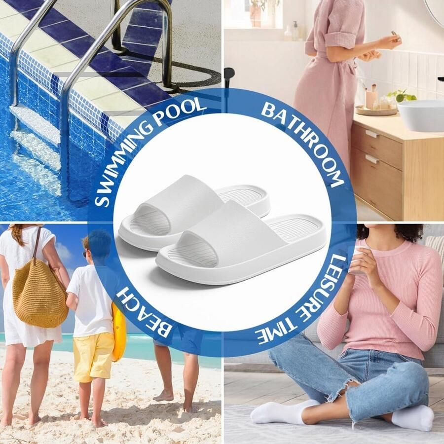 Comfortabele Badslippers voor en Ideaal voor Douche en Zomer