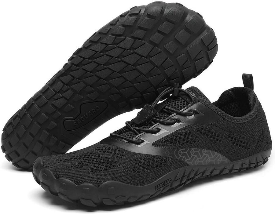 Comfortabele Barefoot Schoenen met Brede Teentoe Box en Flexibele Zool