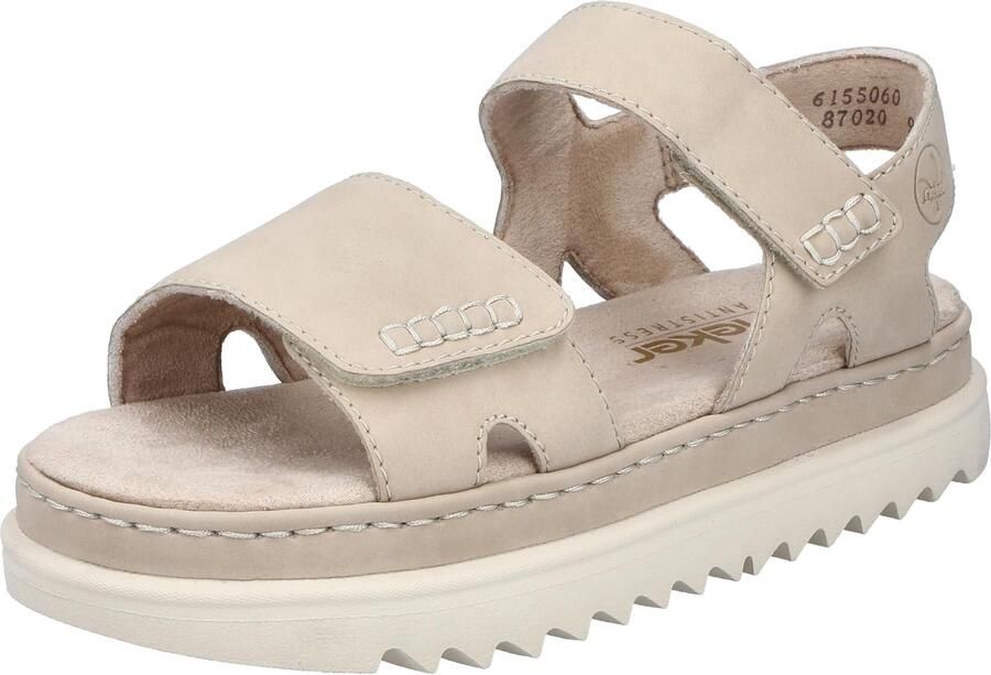 Comfortabele Beige Strappy Sandalen voor Dames