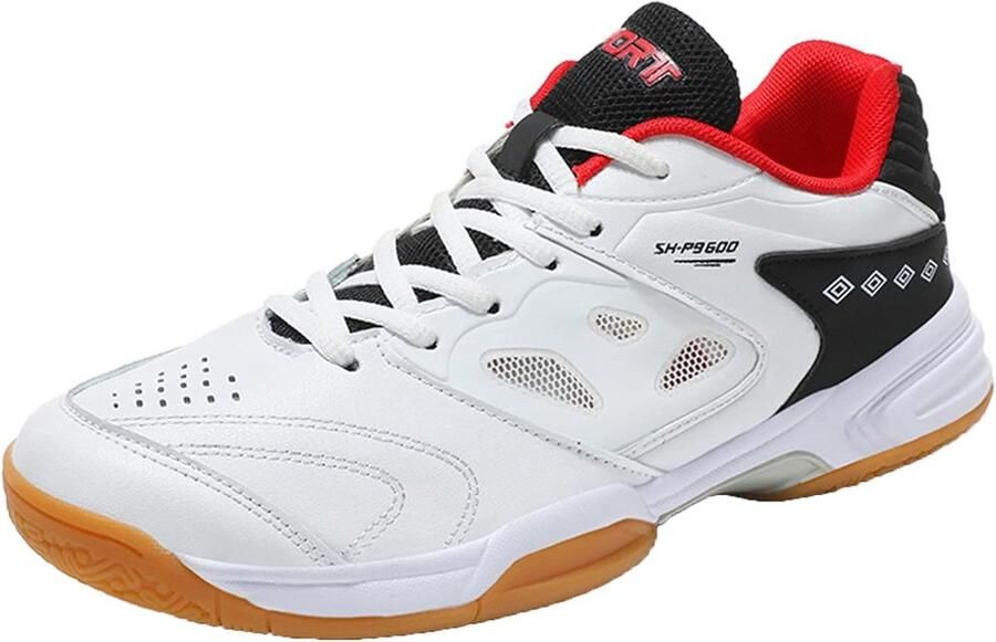 Comfortabele Binnensportschoenen Heren Ademend voor Badminton Squash Volleybal en Tennis