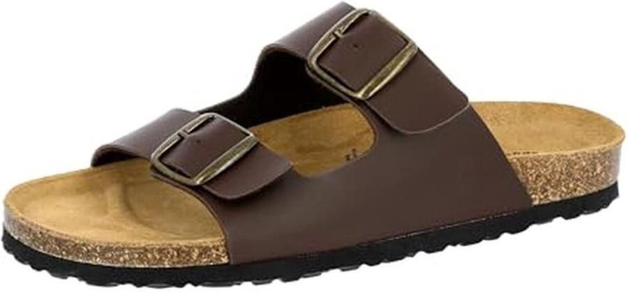 Comfortabele heren slippers met verstelbare gespen