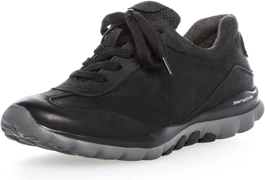 Comfortabele Blauwe Derby Sneakers voor Dames Goede Demping en Ondersteuning