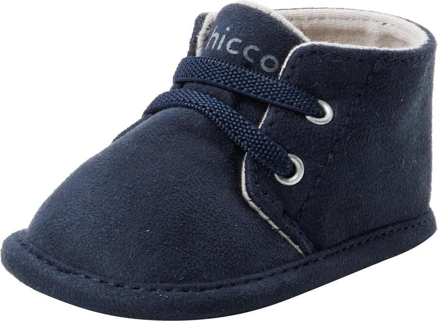 Comfortabele Blauwe Enkellaarsjes Voor Jonge Jongens Soepele Pasvorm