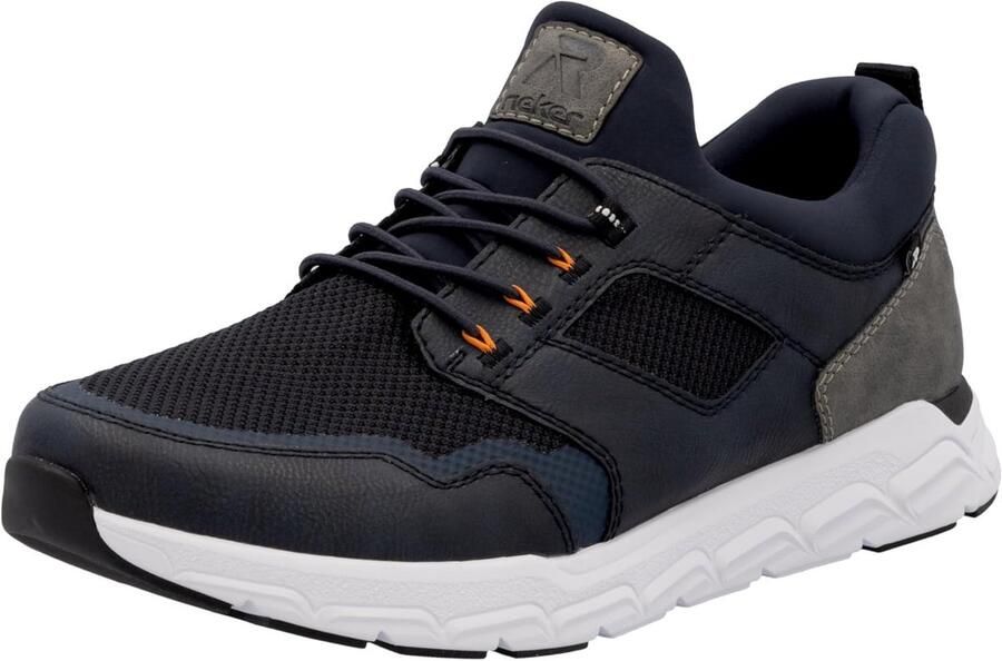 Comfortabele Blauwe Heren Sneakers Lage Sportschoenen