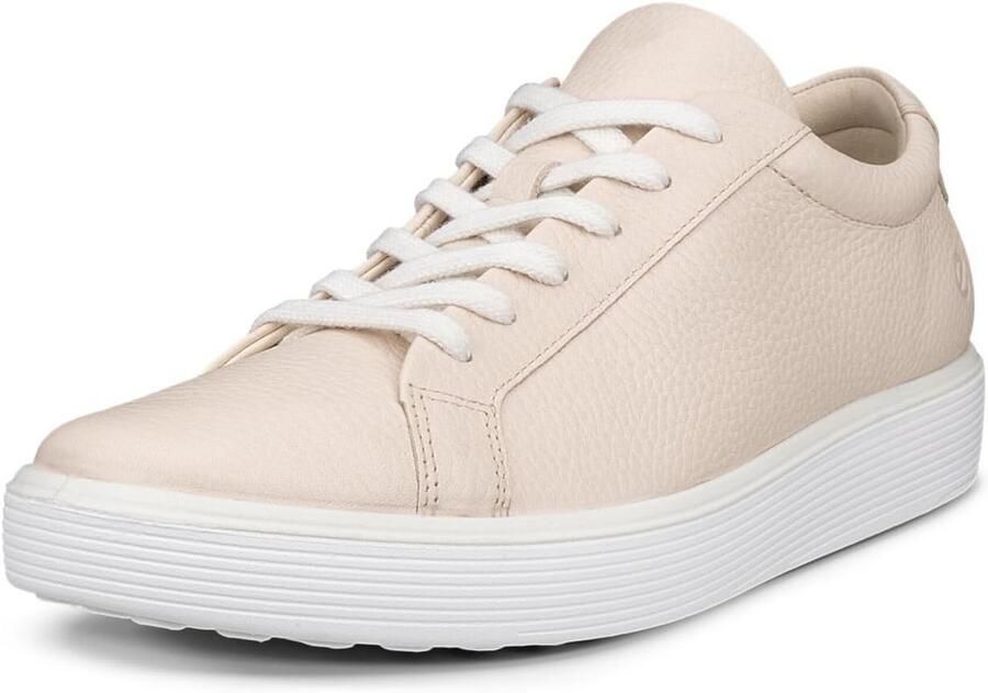 Comfortabele Blauwe Leren Dames Sneaker met Lage Zool
