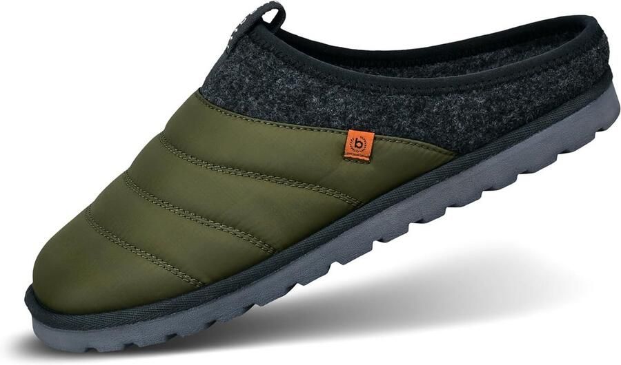 Comfortabele Bugatti Heren Slipper Zwart