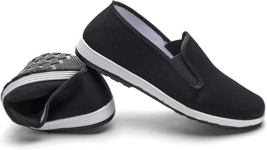 Comfortabele Canvas Binnenschoenen voor Kung Fu Tai Chi en Martial Arts
