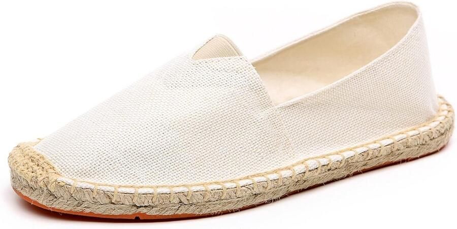 Comfortabele Canvas Espadrilles voor Heren met Gesloten Neus