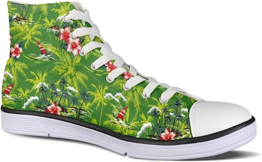 Canvas Sneakers en Lichte Veterschoenen met Dierenprint Unisex Gymschoenen