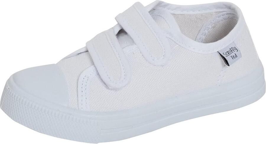Comfortabele Canvas Sneakers voor Kinderen en Makkelijk aan en uit met Klittenband