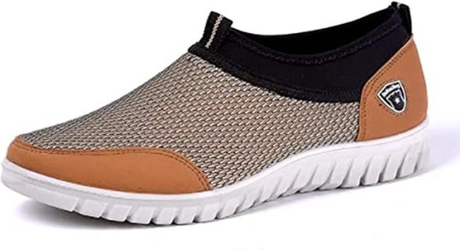 Comfortabele Casual Slip-On Sneakers voor Mannen Ideaal voor Licht Wandelen en Outdoor Activiteiten
