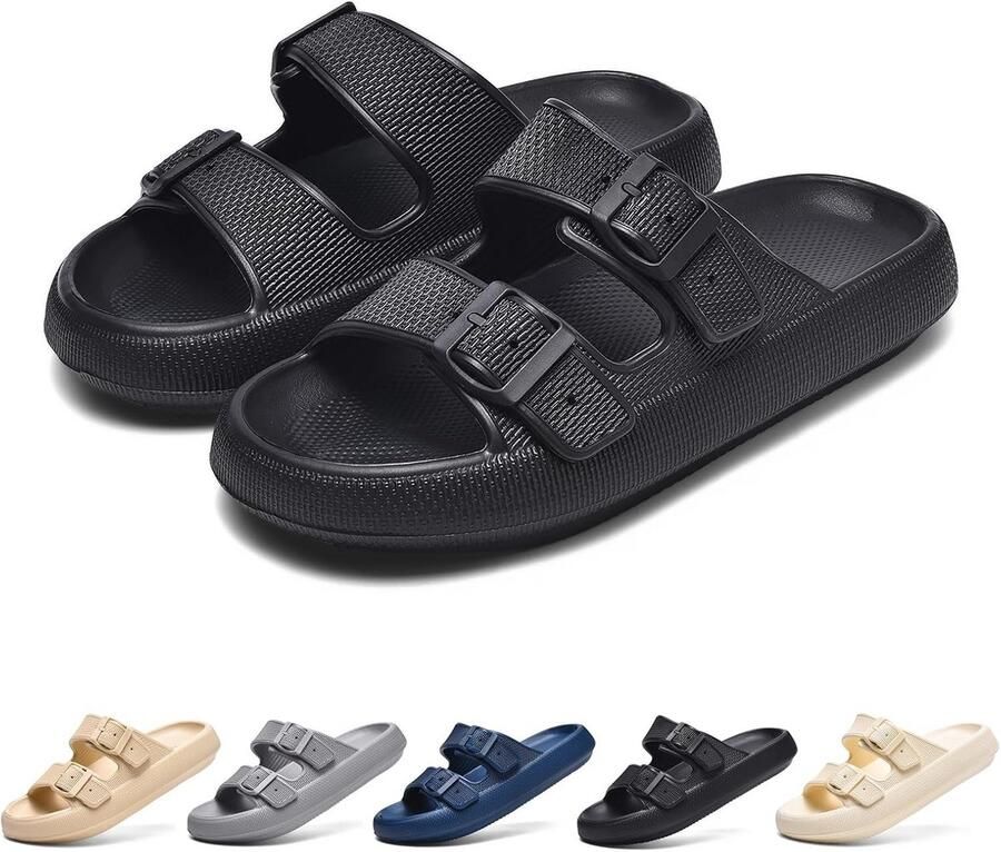 Comfortabele Cloud Slippers Zachte Anti-slip Badkamer & Zomer Muiltjes