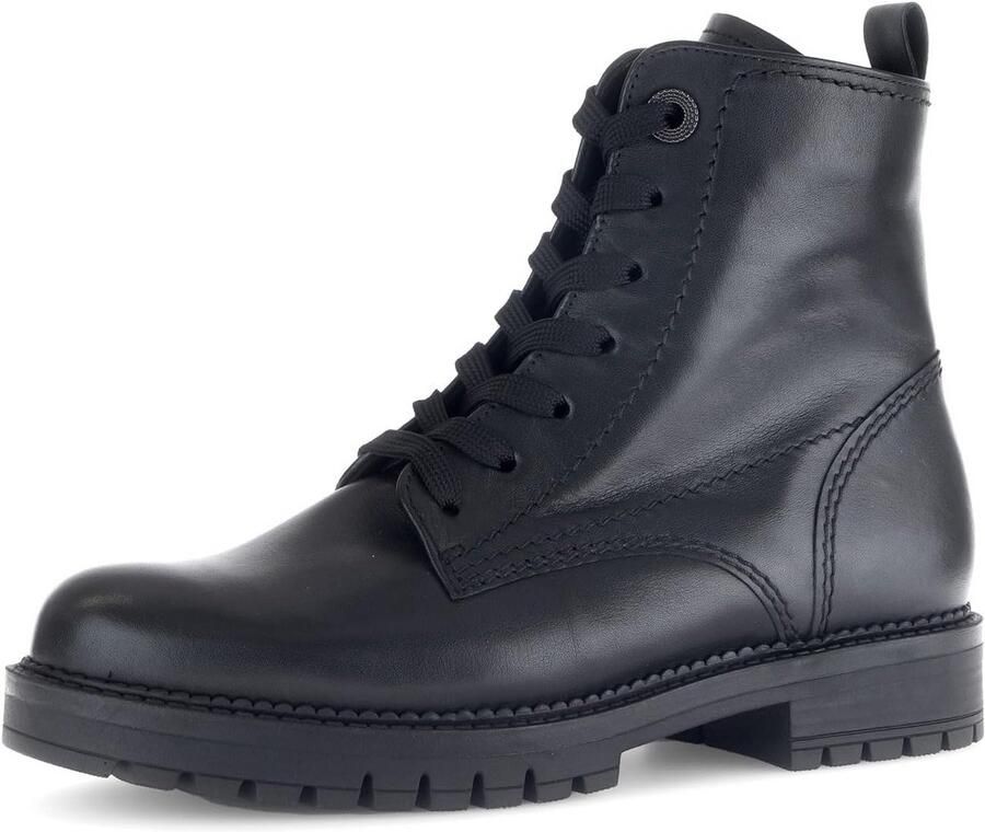 Comfortabele Combat Boots voor Dames Extra Brede Pasvorm (H)