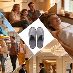 Comfortabele Coral Fleece Slippers 29× met Antislip Zool Wasbare Spa Slippers voor Thuis Badkamer en Hotelgebruik