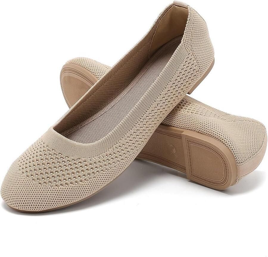 Comfortabele Platte Ballerina's voor Dames Slip-On Zomerschoenen