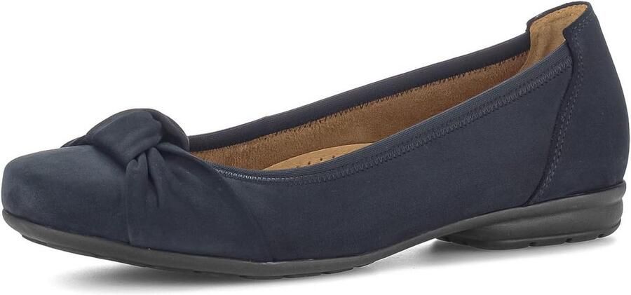 Comfortabele Dames Ballerina's met Brede Pasvorm en Leer Binnenin