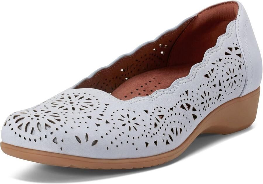 Comfortabele dames ballerina's met goede voetondersteuning