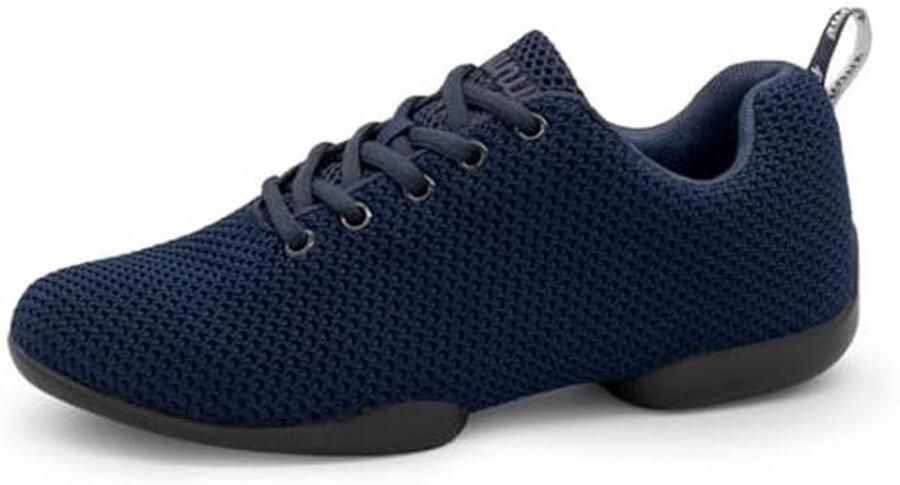 Comfortabele Dames Dans Sneakers Marineblauw Voor Zumba Salsa en Jazzdans
