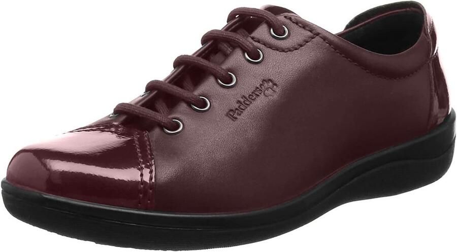 Comfortabele Dames Derby Schoenen met Vetersluiting en Dempende Zool