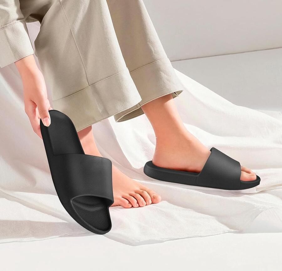 Comfortabele Antislip Doucheslippers voor nen en Ideaal voor Thuis Bad en Zwembad