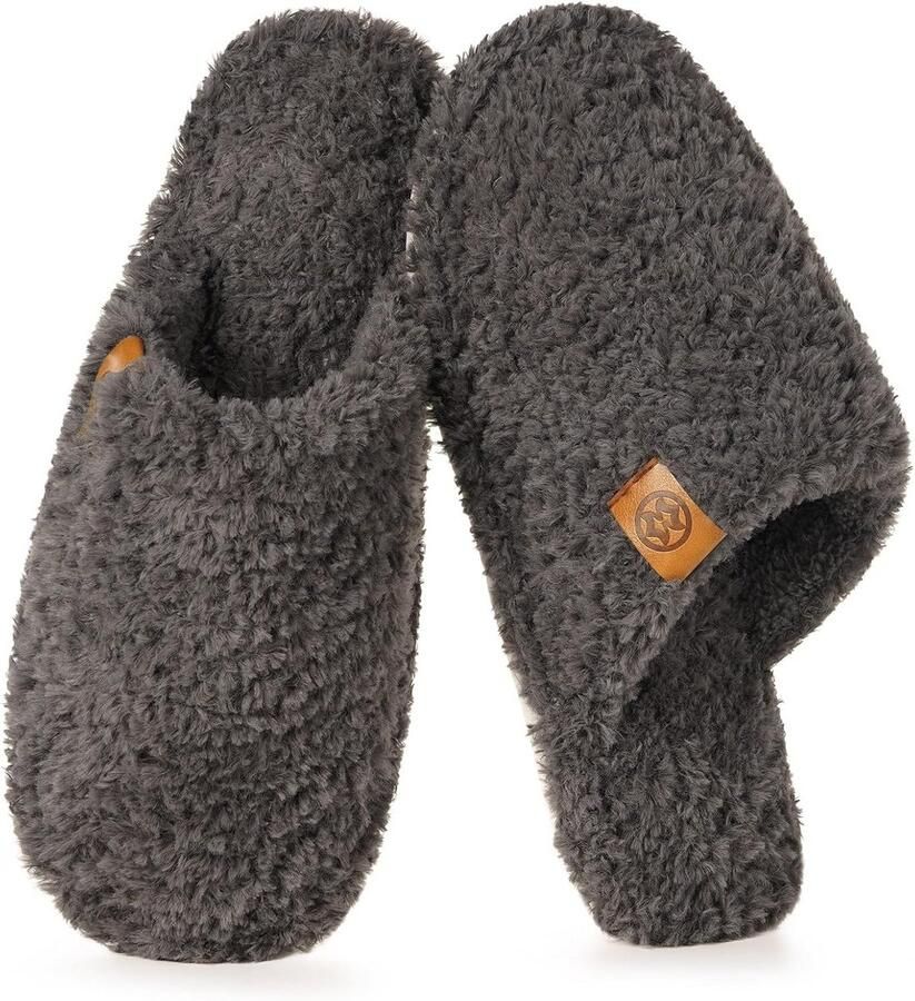 Comfortabele en Pantoffels met Traagschuim Warme Antislip Huis- en Binnenschoenen