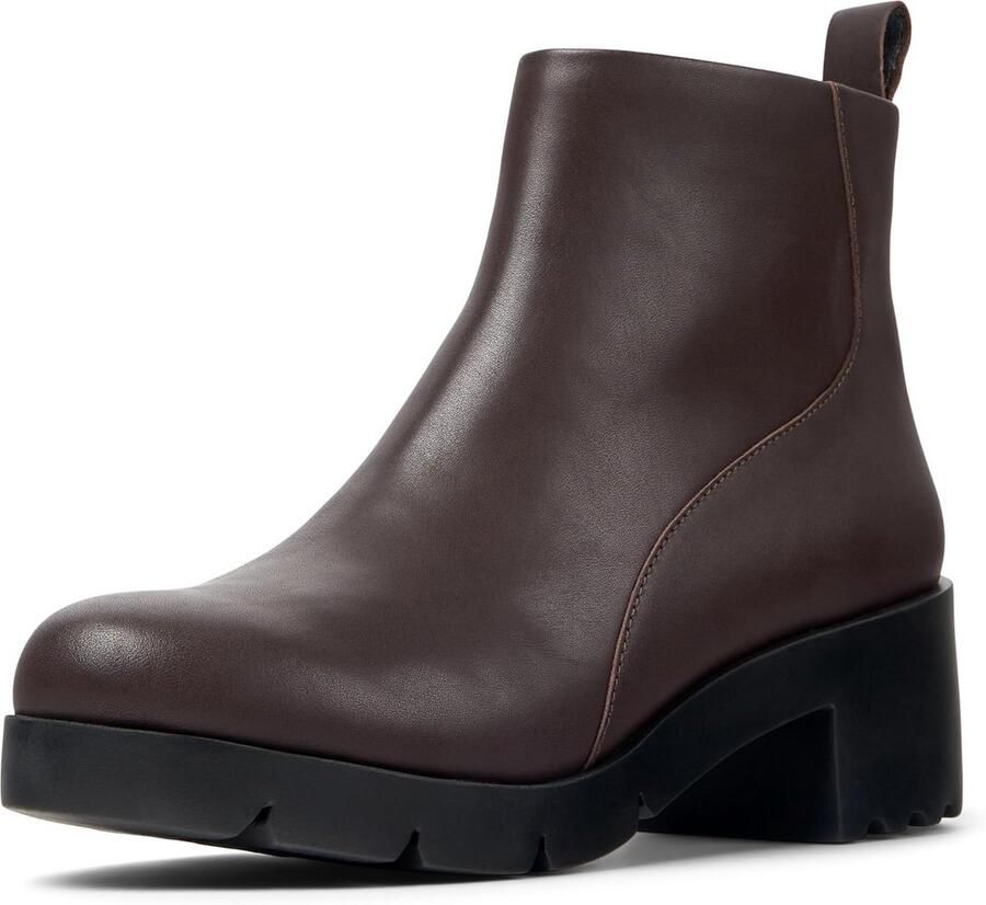 Comfortabele Dames Enkellaarsjes met Ritssluiting Waterafstotend en Warm