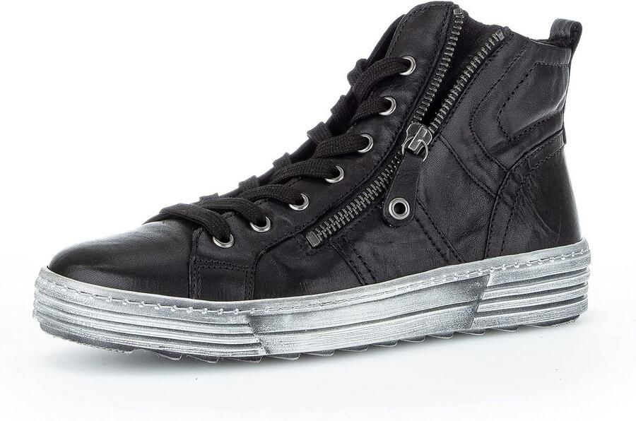 Comfortabele Dames Enkellaarzen met Vetersluiting en Uitneembaar Voetbed