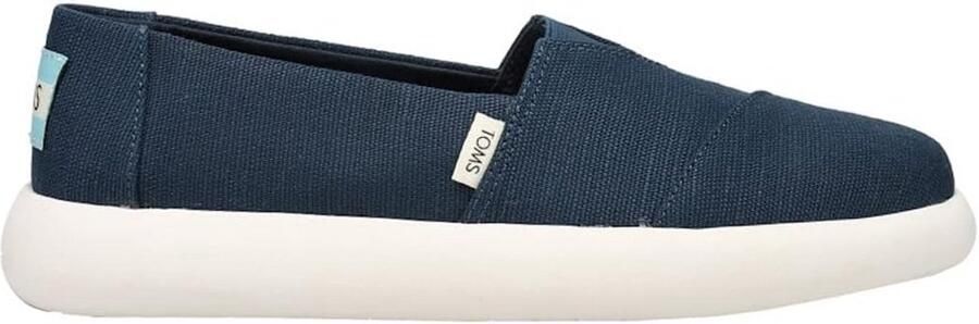 Comfortabele dames espadrilles blauw