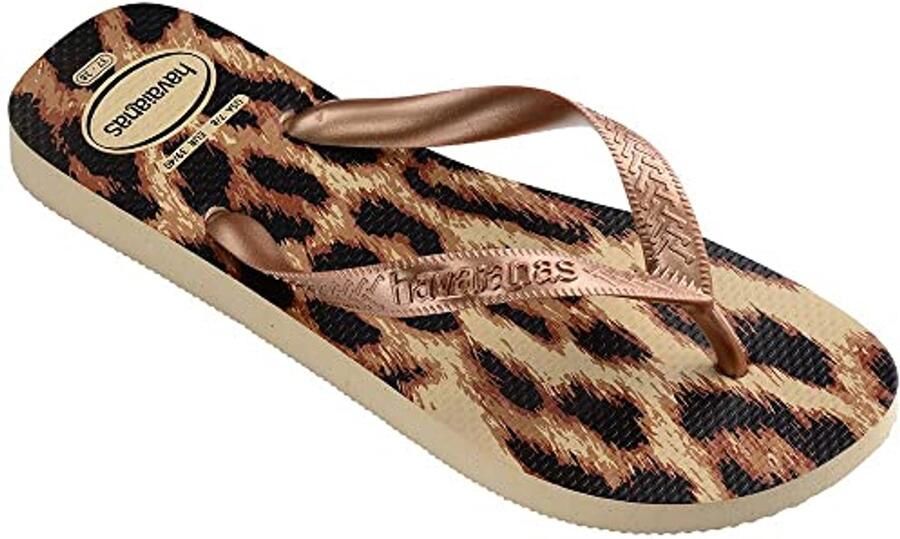 Comfortabele Dames Flip-Flops met Dierenprint Licht Duurzaam en Stijlvol