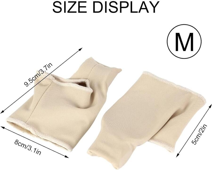 Comfortabele Dames Flip Flops van Silicoon met Tussenruimte voor Tenen Gel Toe Spreider en Slippers voor Ontspanning en Ondersteuning
