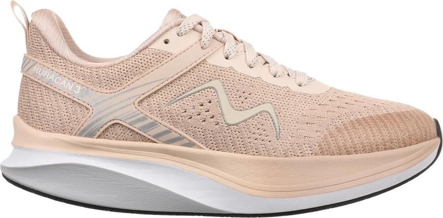 Comfortabele Dames Hardloopschoenen met Gebogen Zool voor Stabiliteit en Schokdemping