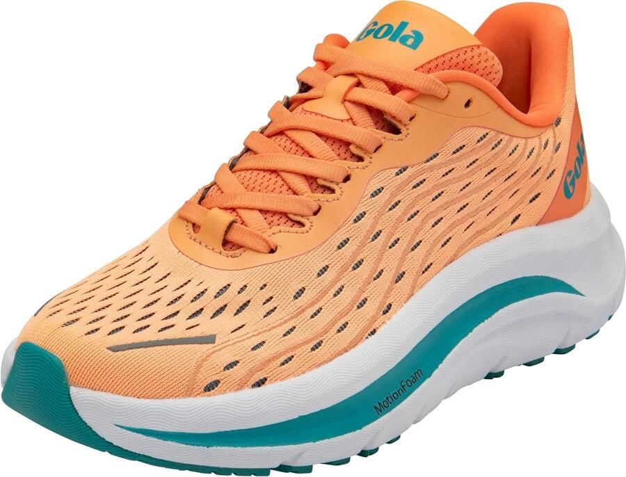 Lichte Hardloopschoenen voor Dames met Reflecterende Details en Schokabsorptie