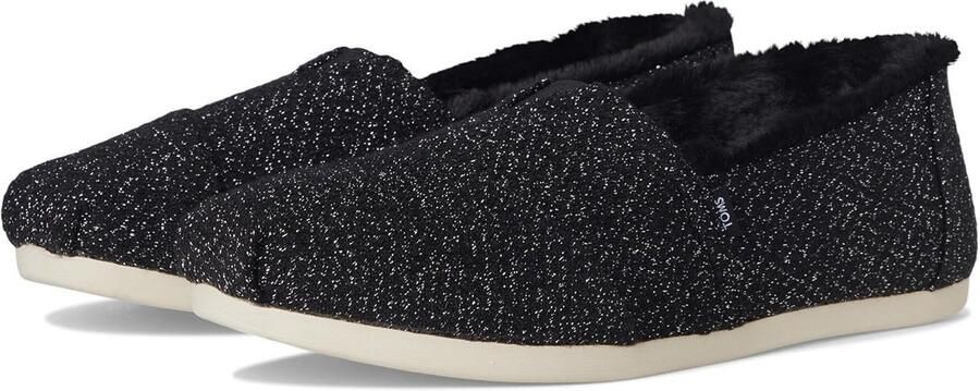 Comfortabele Dames Instappers Alpargata Stijl Zacht Vilt en Uitneembaar Voetbed