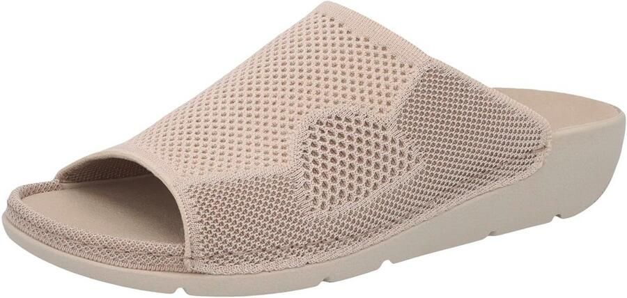 Comfortabele Dames Instappers met Ademende Gebreide Bovenwerk